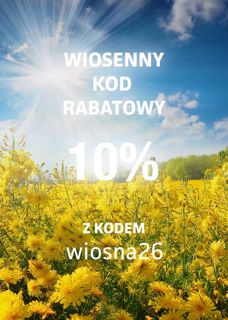Wiosenny kod rabatowy: wiosna26