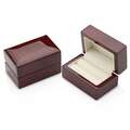 Pudełko drewniane na obrączki lub spinki do mankietów