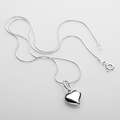 Serduszko ze srebra - naszyjnik n_336_a