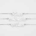 Naszyjnik imienny ze srebra 925