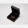 Pudełko na komplet biżuterii - czarne, matowe.