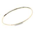 Bransoletka srebrna pozłacana