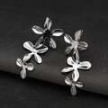 kolczyki srebrne kwiatki