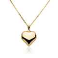 naszyjnik złoty z serduszkiem