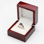 pierścionek złoty w formie sygnetu