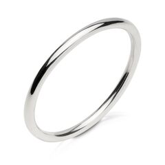 Bransoletka, grube koło srebrne