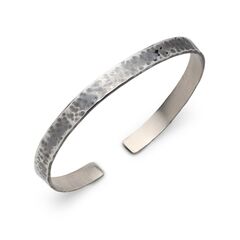 srebrna bransoletka męska typu cuff