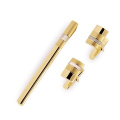 Komplet męskich spinek wykonanych ze złota 585