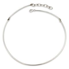 Naszyjnik obroża choker srebro 925