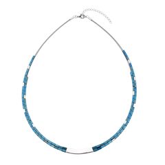 naszyjnik srebrny 925 z hematytem