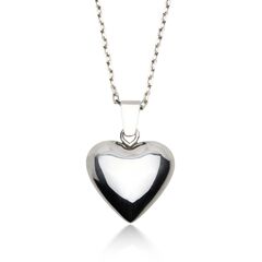 naszyjnik srebrny z serduszkiem