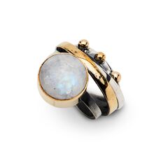 pierścionek srebrny artystyczny