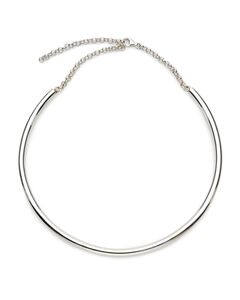Naszyjnik w formie obroży, choker, srebro 925.