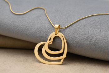 Naszyjnik z serduszkiem sercem Naszyjnik z serduszkiem sercem