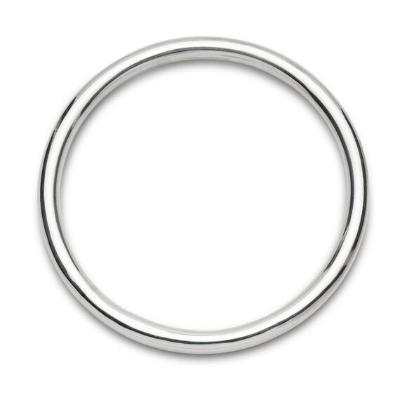 srebrna bransoleta koło