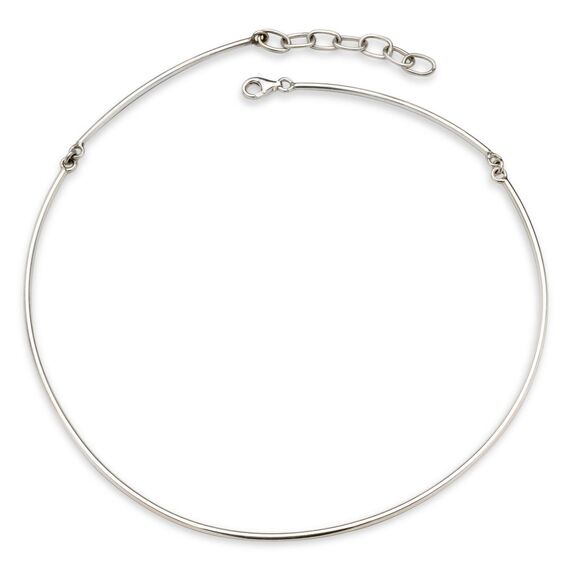 Naszyjnik obroża choker srebro 925