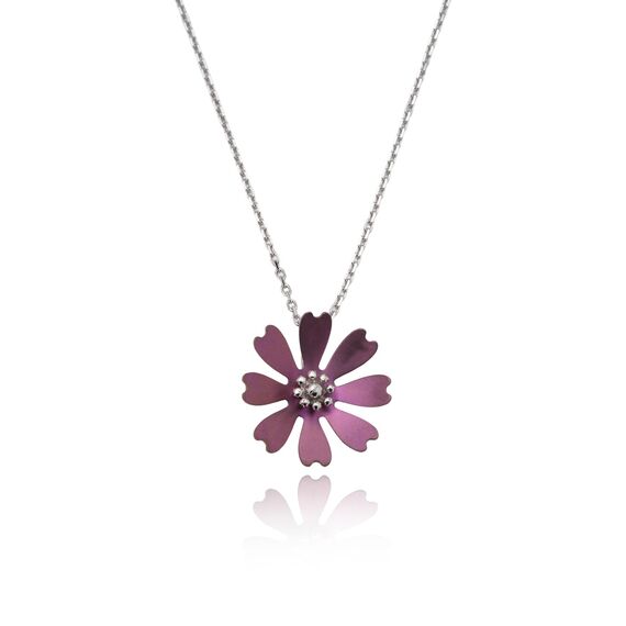 naszyjnik srebrny z tytanem