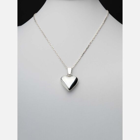 naszyjnik serce na łańcuszku