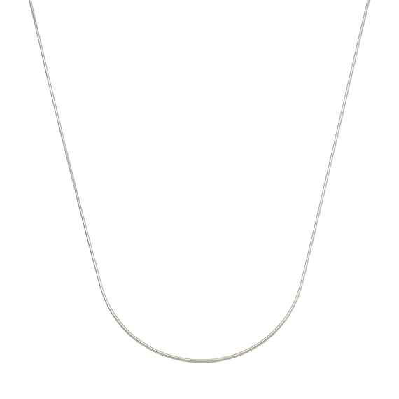 Łańcuszek ze srebra 925 - żmijka 60 cm