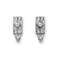 misternie zdobione kolczyki z białego złota z brylantami