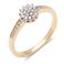 MIRAGE - pierścionek z brylantami 0,23ct.