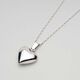 łańcuszek z serduszkiem srebro 925