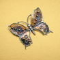 Artystyczna broszka motyl